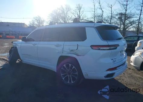 2023 Jeep Grand Cherokee L Overland 4X4 из США, поврежденный, VIN 1C4RJKDG3P8783107